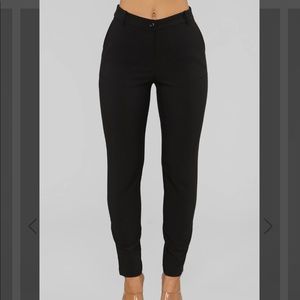 Black Skinny slacks / work pants